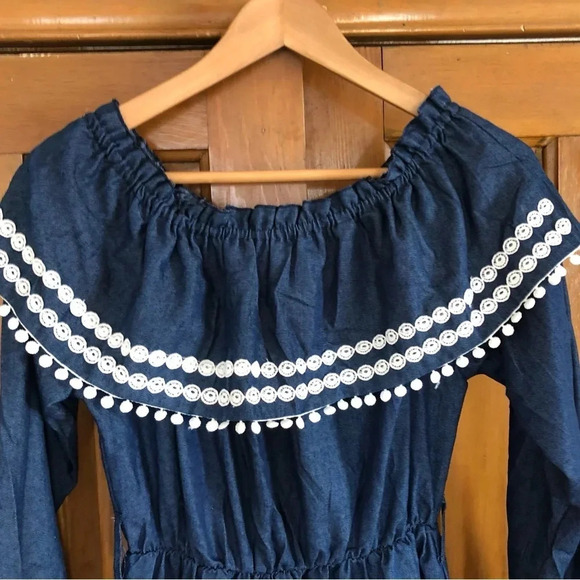 Full Length  Denim Dress - Picture 2 of 12